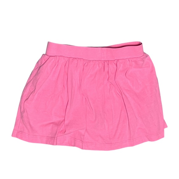 Osh Kosh Little Girls Size 4/5 Hot Pink Skort Gold Glitter Tie and Elastic Waist - Picture 2 of 4